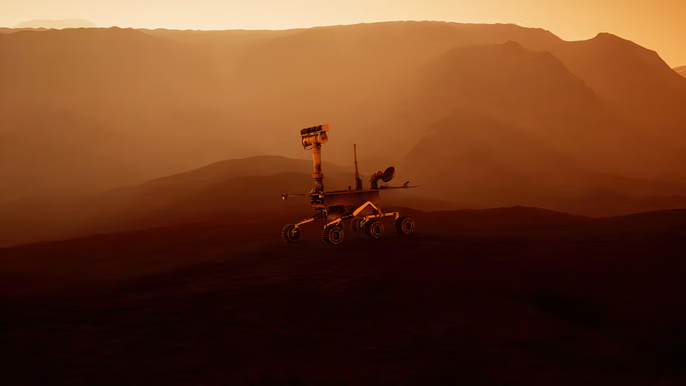 rover on mars